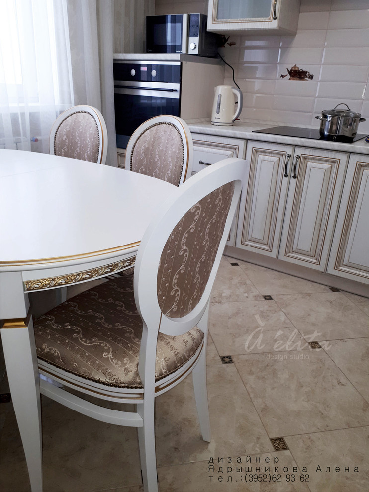 Обложка проекта: Квартира на ул.Байкальская кухня