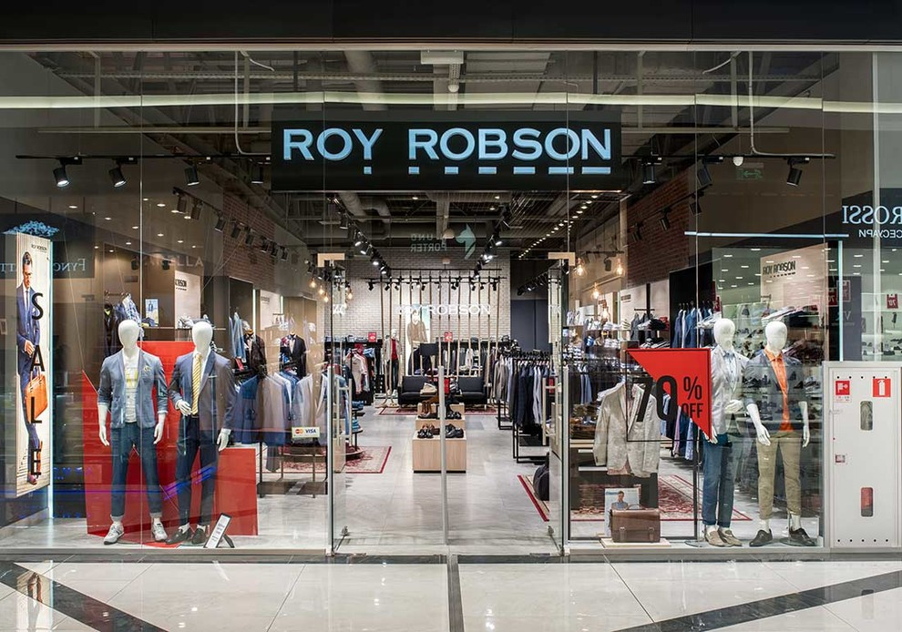 Roy Robson — Освещение для магазина одежды