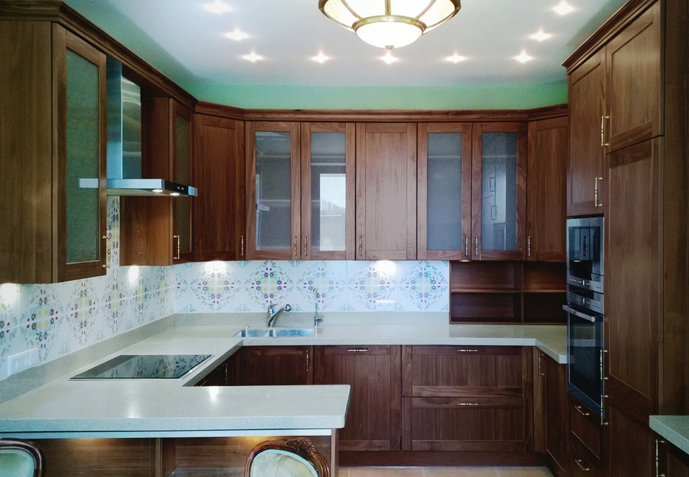 Кухня в кв. на Институтском пр., автор проекта Екатерина Билозор.