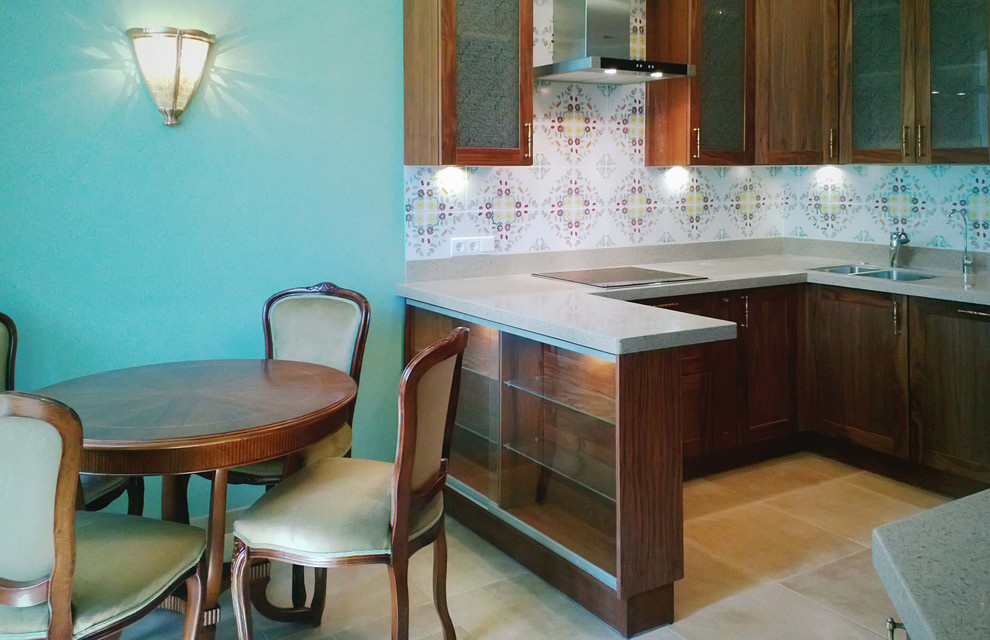 Кухня в кв. на Институтском пр., автор проекта Екатерина Билозор.