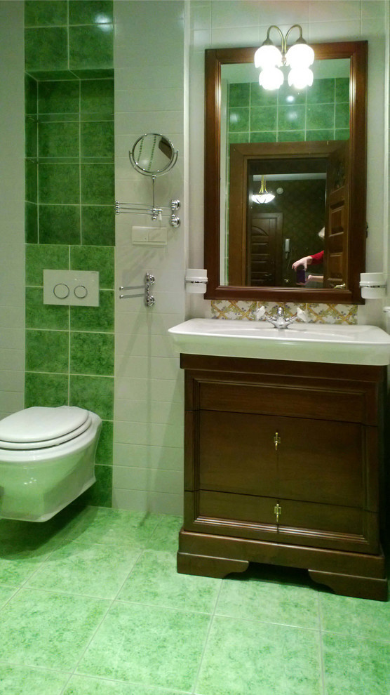 Ванная в кв. на Институтском пр., автор проекта Екатерина Билозор.