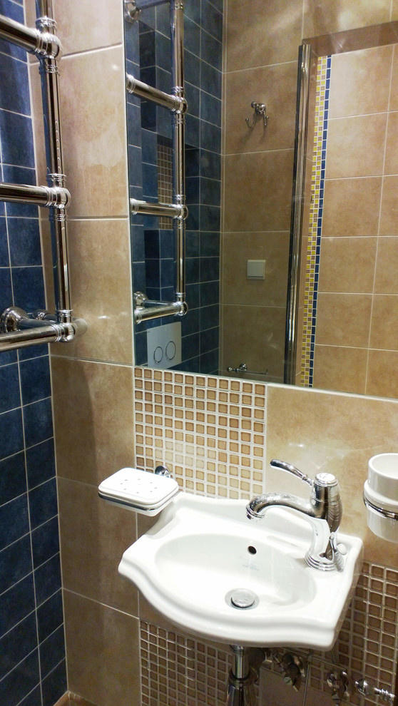 Душевая в кв. на Институтском пр., автор проекта Екатерина Билозор.