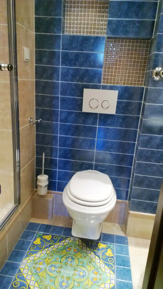 Душевая в кв. на Институтском пр., автор проекта Екатерина Билозор.