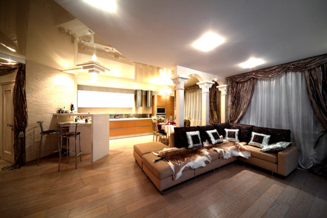 Интерьер квартиры в стиле неоклассика