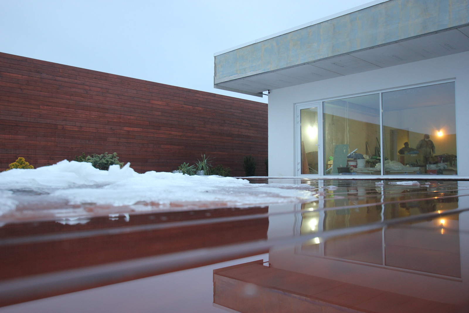 Современный дом c бассейном в Ростовской области