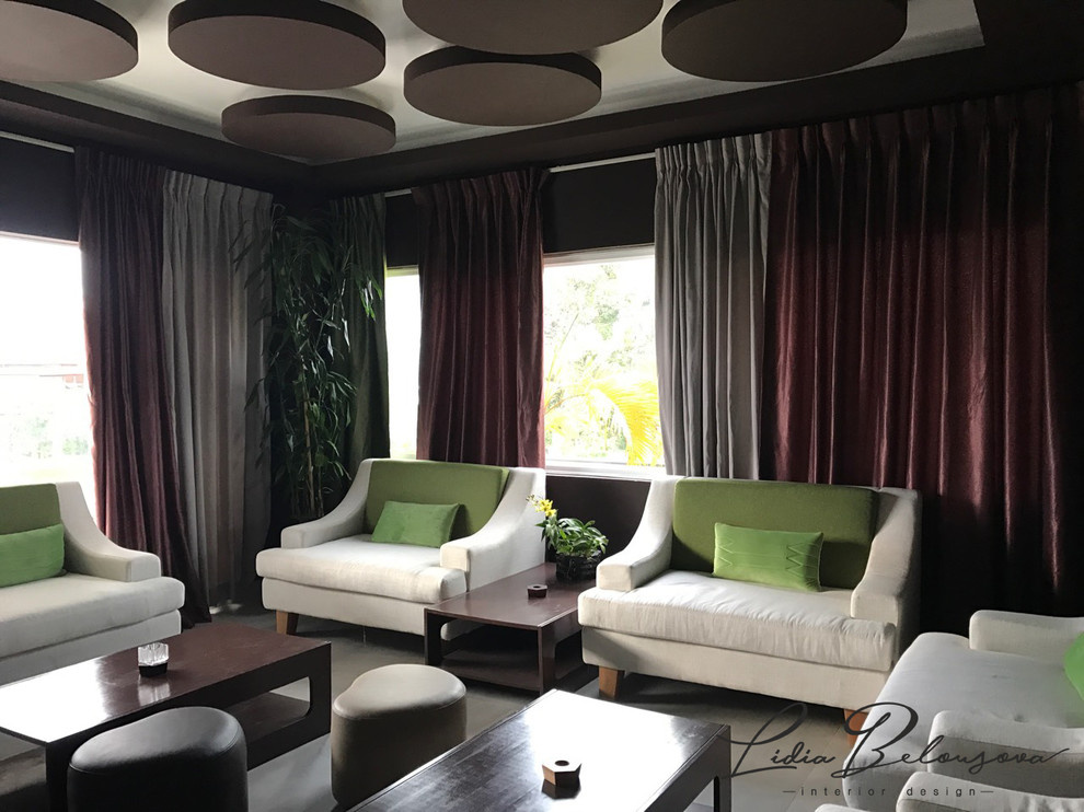 Реализованный дизайн  spa в в гостинице Queenco Hotel & Casino в к. Камбоджа