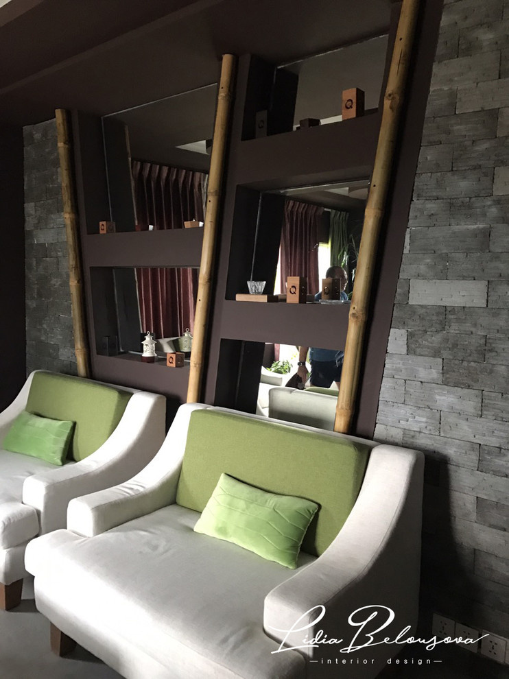 Реализованный дизайн  spa в в гостинице Queenco Hotel & Casino в к. Камбоджа