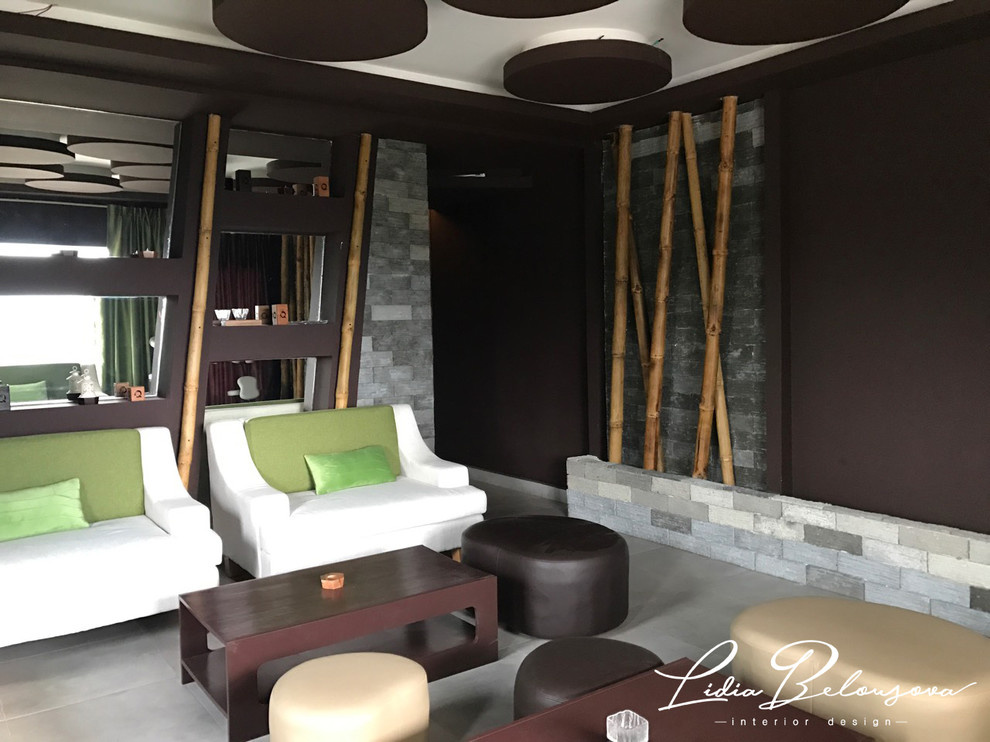 Реализованный дизайн  spa в в гостинице Queenco Hotel & Casino в к. Камбоджа