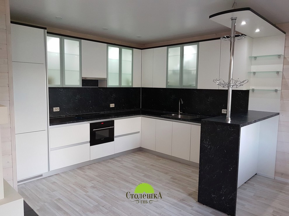 Столешница  F 202 ST30 Чёрный мрамор