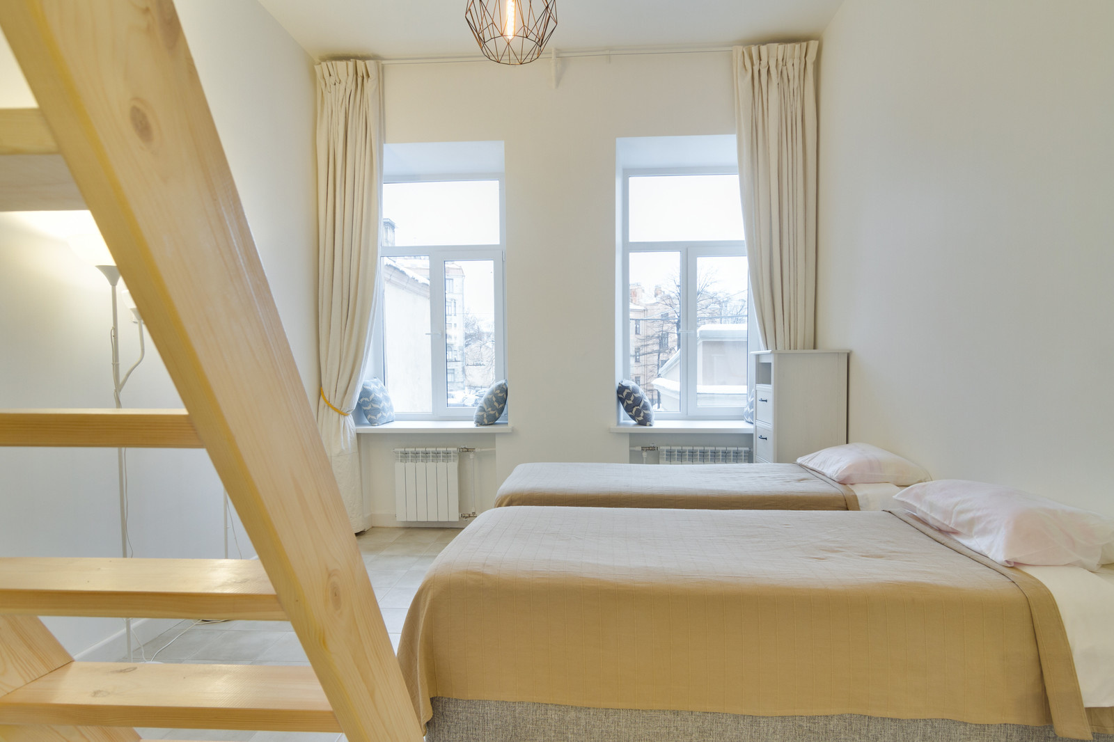 Студия со вторым ярусом для Airbnb