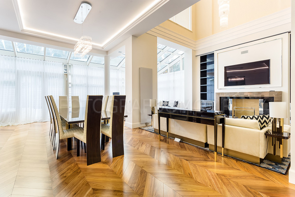 Роскошный дом на Рублевском шоссе