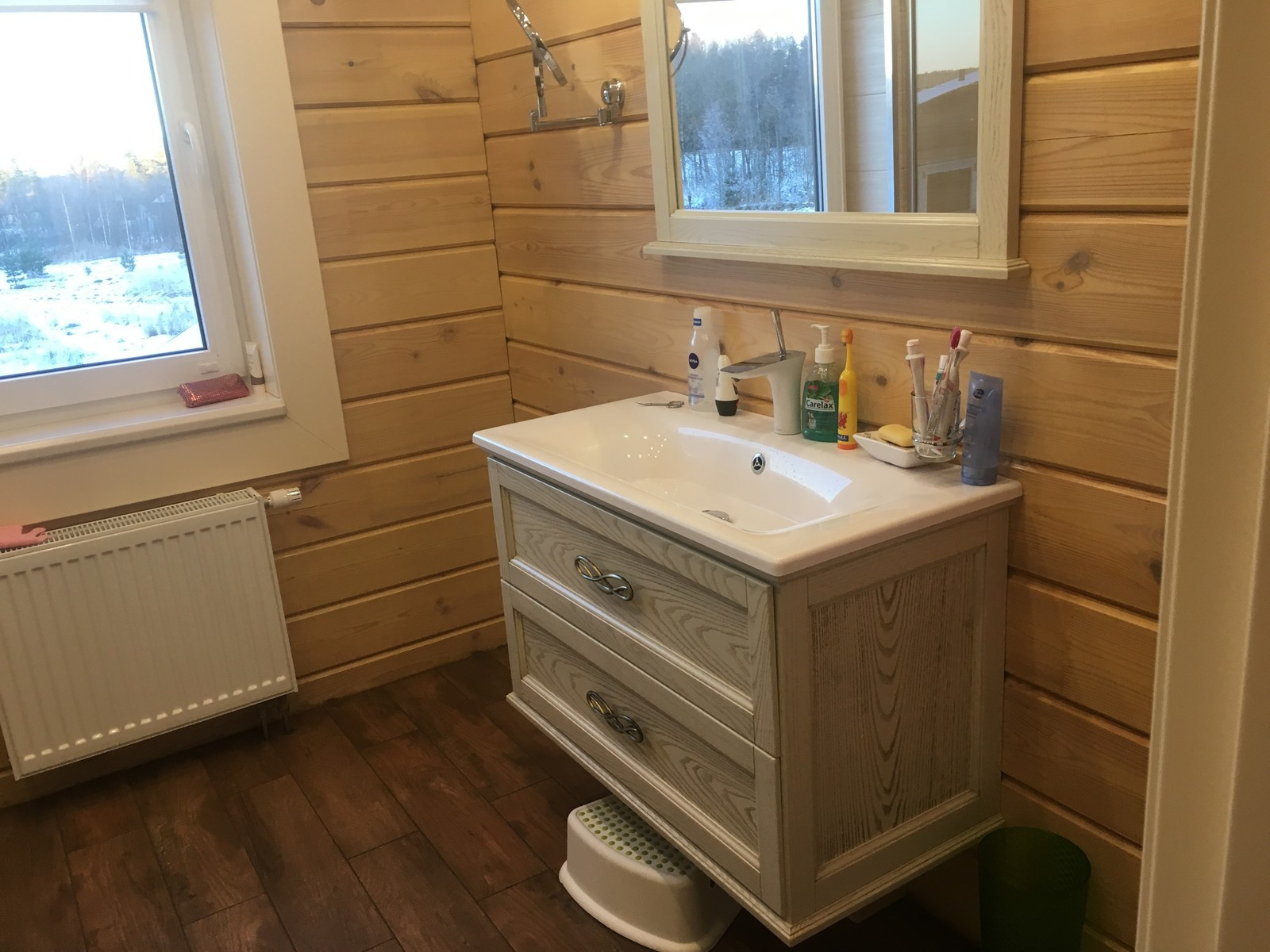 Комбинированный дом в Коробицыно