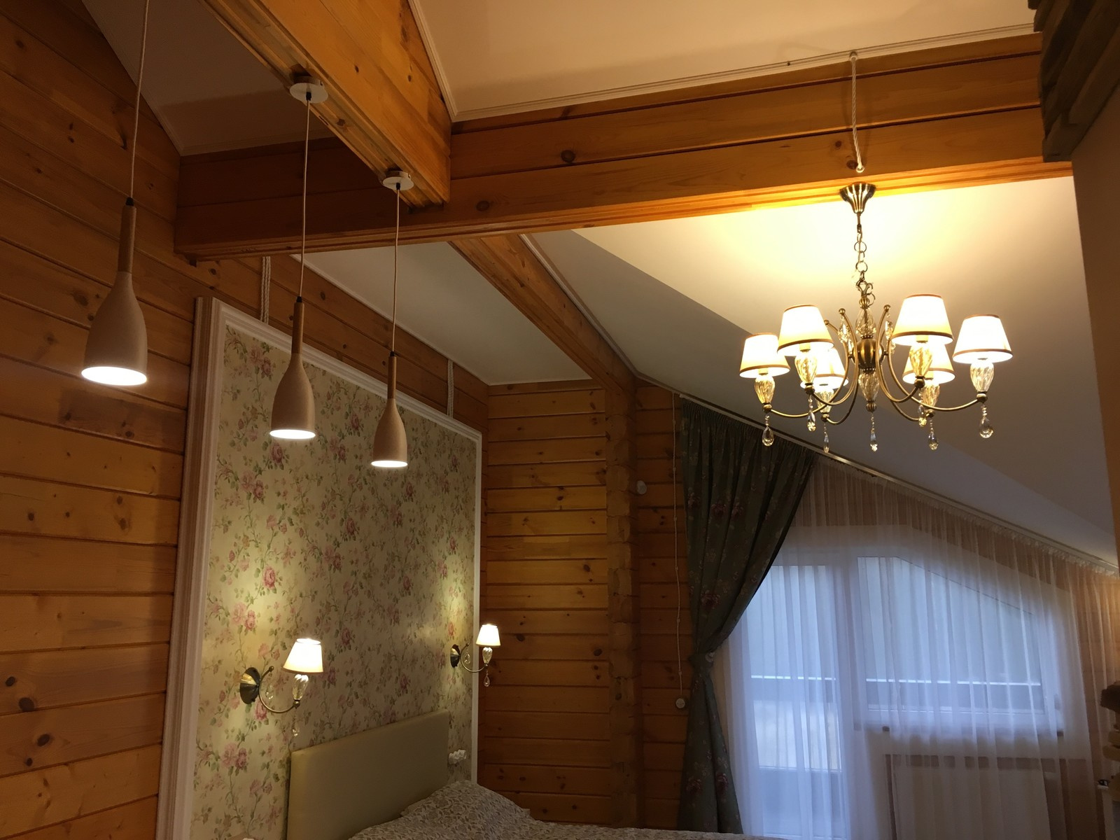 Комбинированный дом в Коробицыно