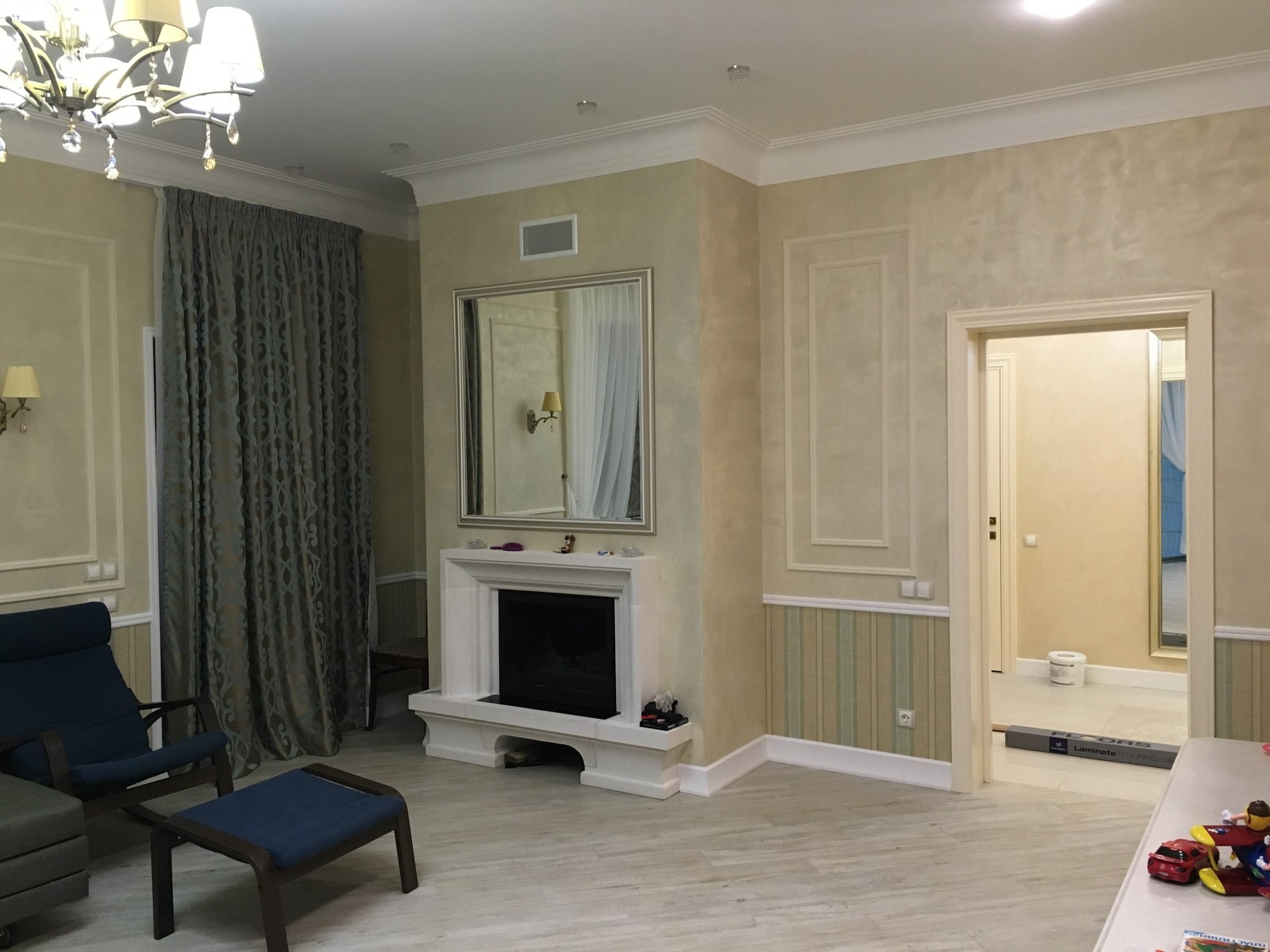 Комбинированный дом в Коробицыно