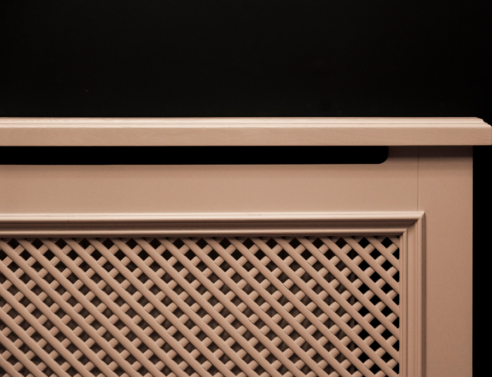 Экран на радиаторе