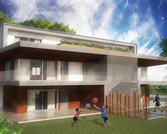 Exteriors of Houses In Italy