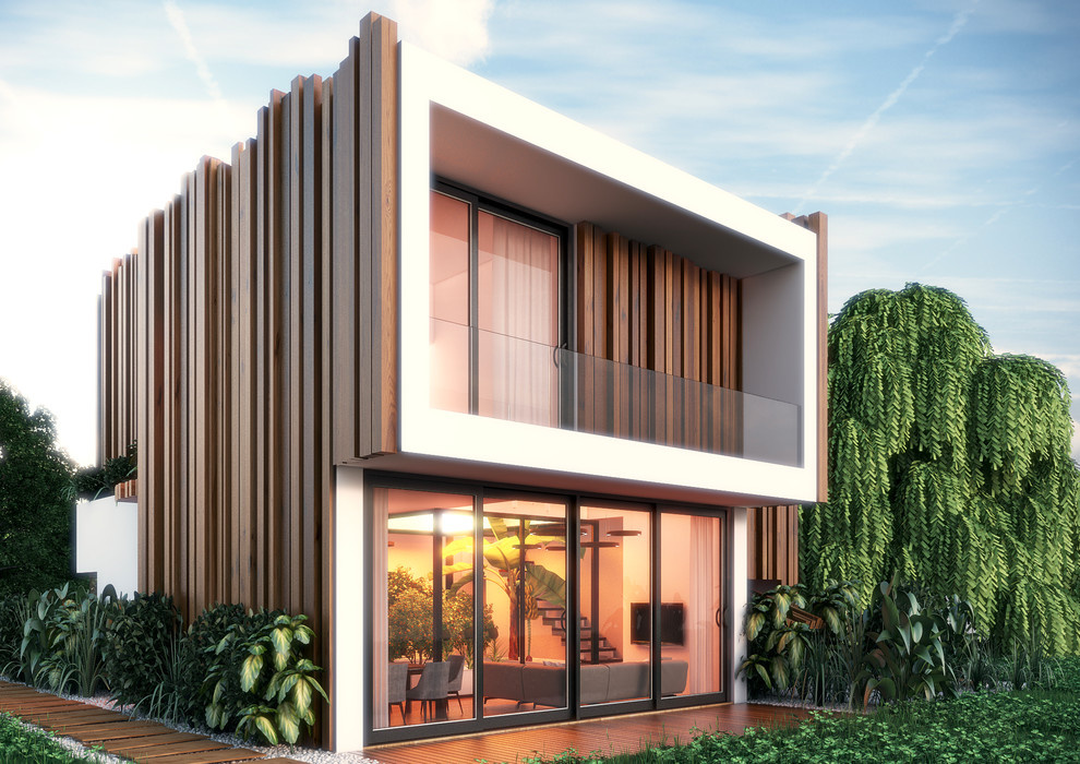Exteriors of Houses In Italy