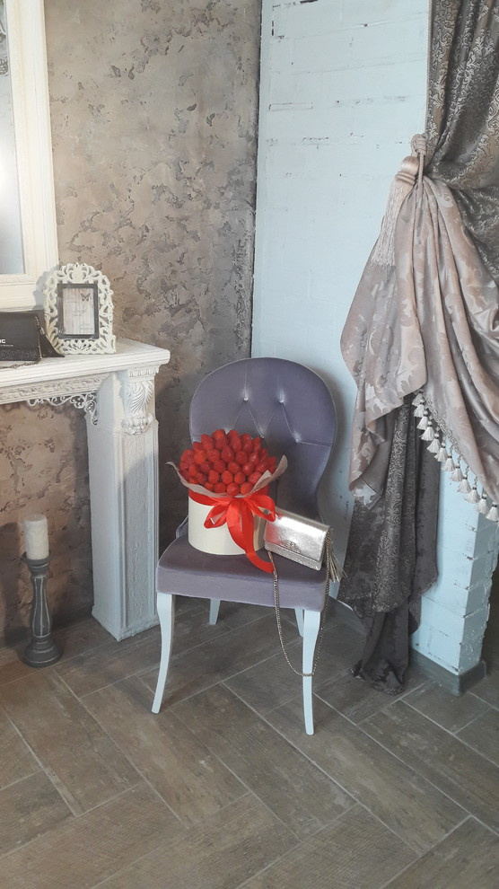 Двухэтажная спальня в загородном доме