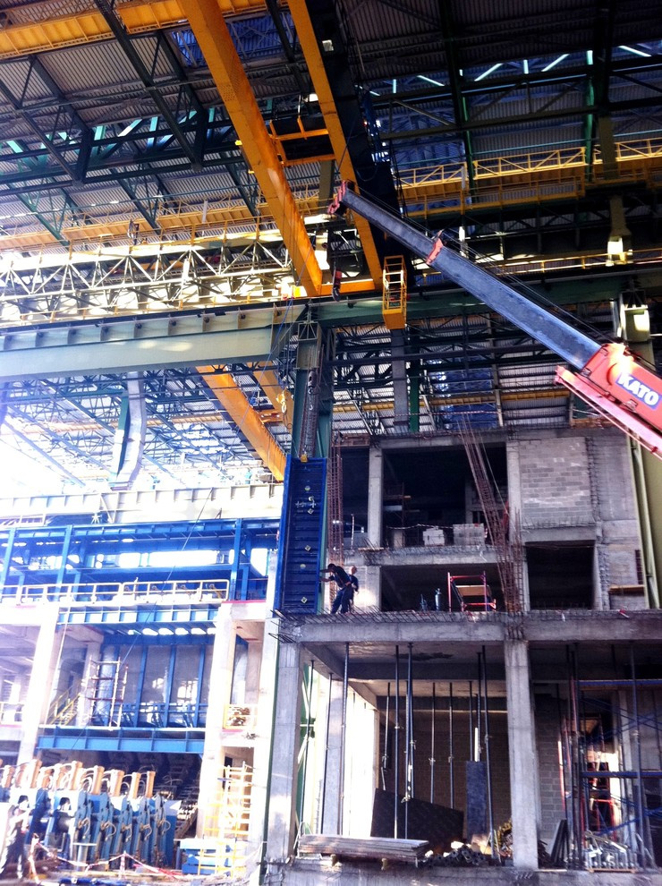 InterpipeSteel -  Building of continuous casting machine