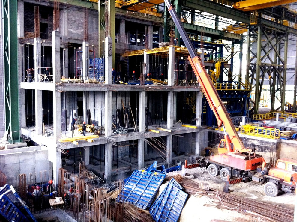 InterpipeSteel -  Building of continuous casting machine