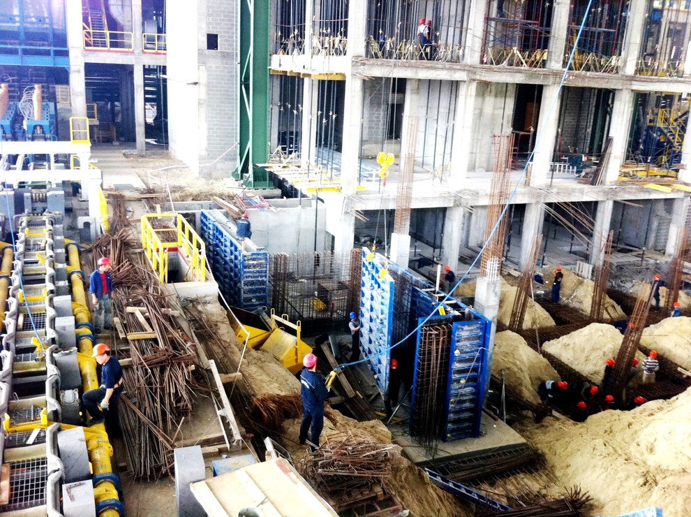 InterpipeSteel -  Building of continuous casting machine