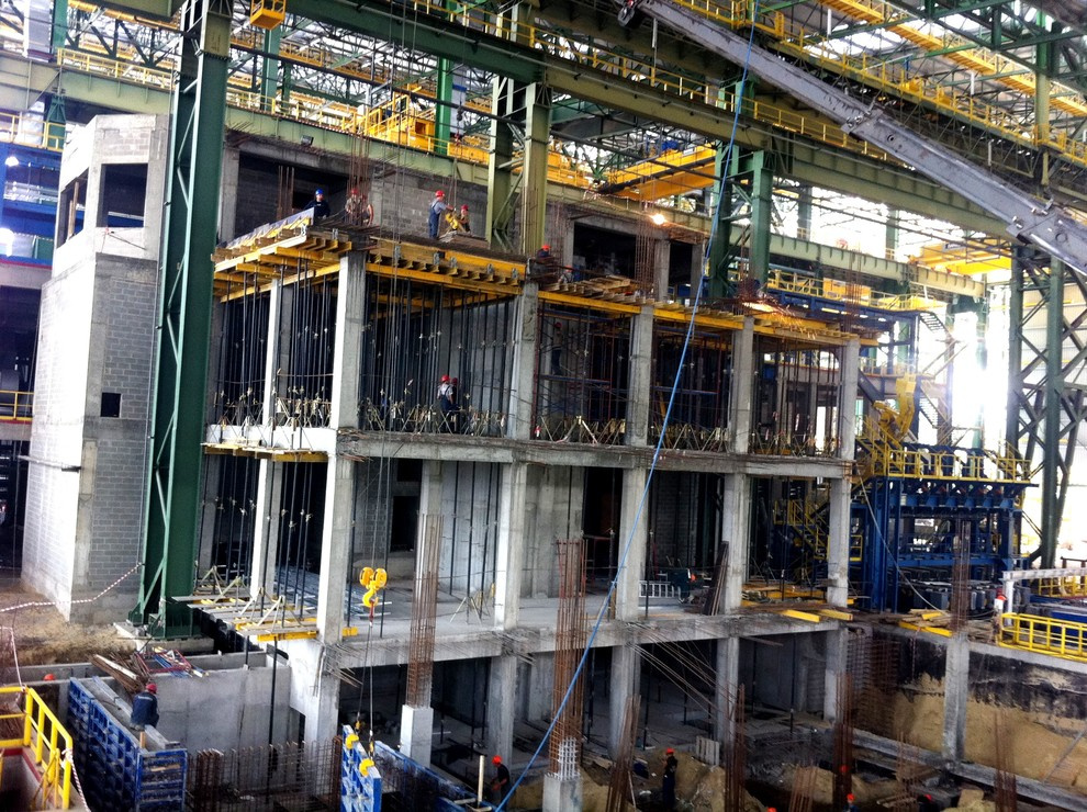InterpipeSteel -  Building of continuous casting machine
