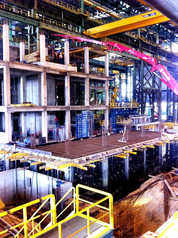 InterpipeSteel -  Building of continuous casting machine