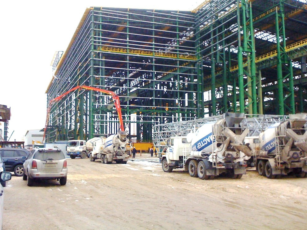 InterpipeSteel - Compressor building