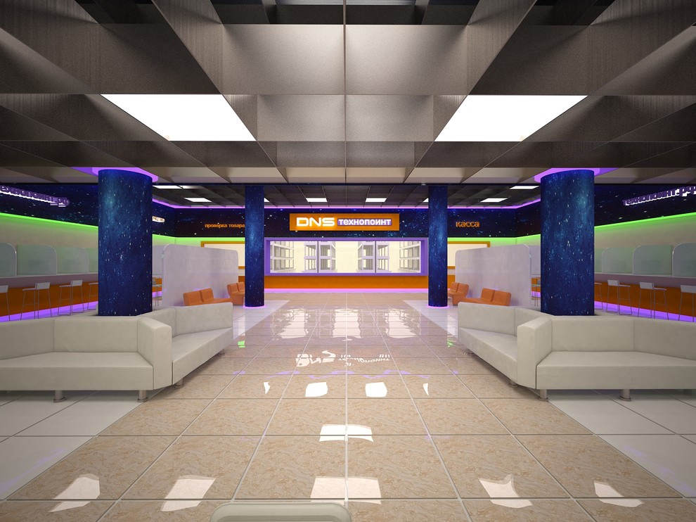 Магазин ДНС Технопоинт 1000 кв.м. город Кемерово