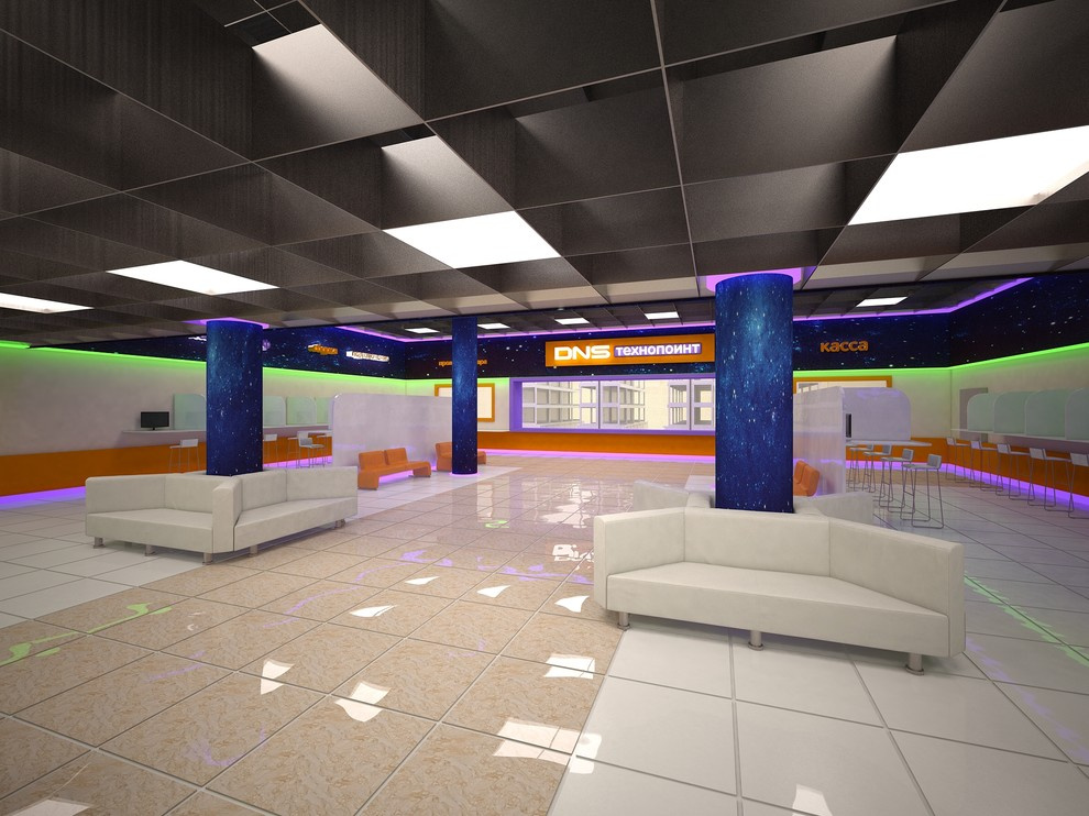 Магазин ДНС Технопоинт 1000 кв.м. город Кемерово