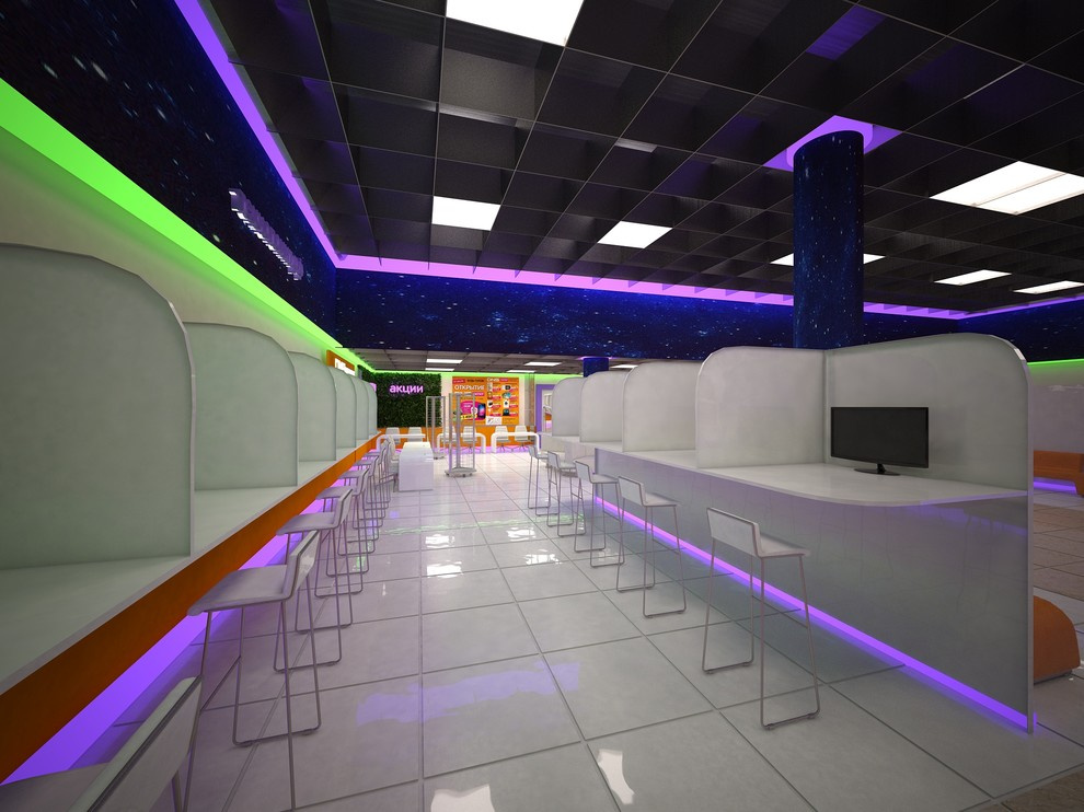 Магазин ДНС Технопоинт 1000 кв.м. город Кемерово