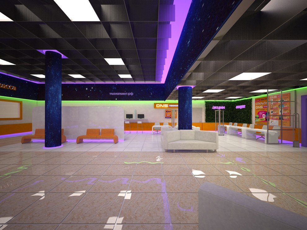 Обложка проекта: Магазин ДНС Технопоинт 1000 кв.м. город Кемерово