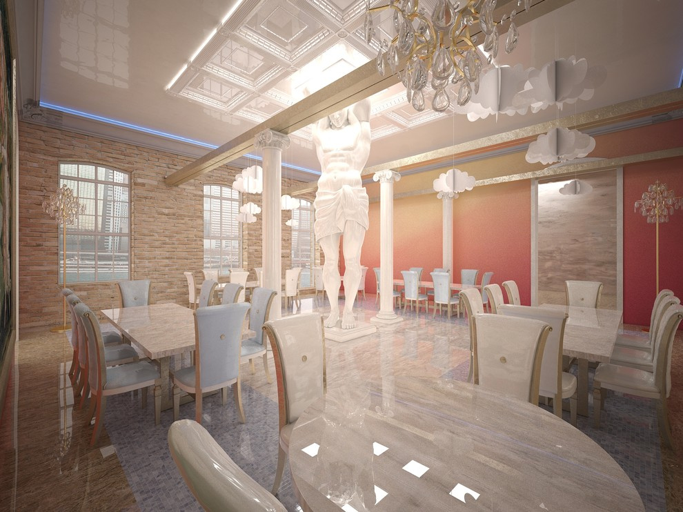 Ресторан, расположенный в историческом здании.