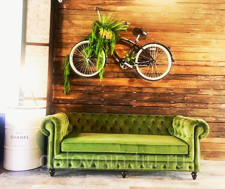 Диван Честер в интерьере