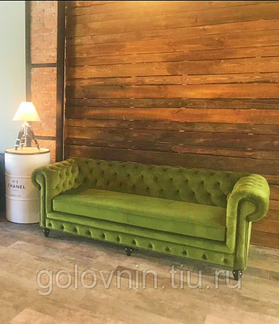 Диван Честер в интерьере