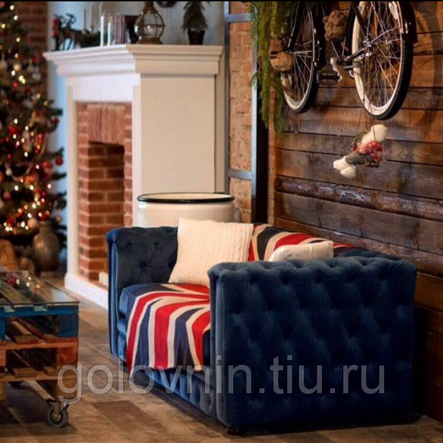 Диван Честер в интерьере