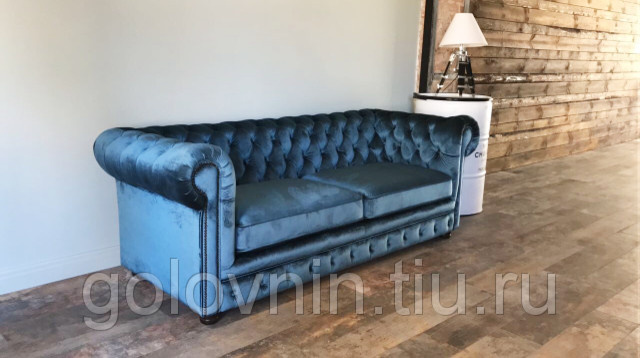 Диван Честер в интерьере