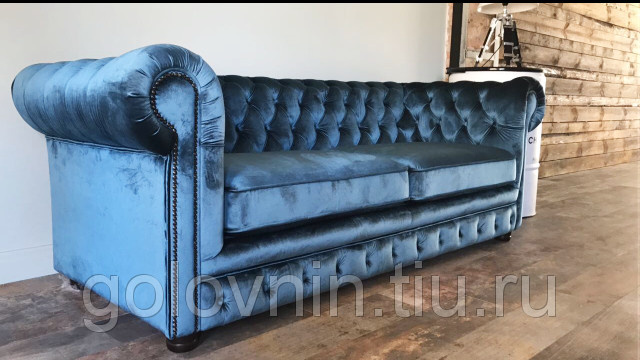 Диван Честер в интерьере