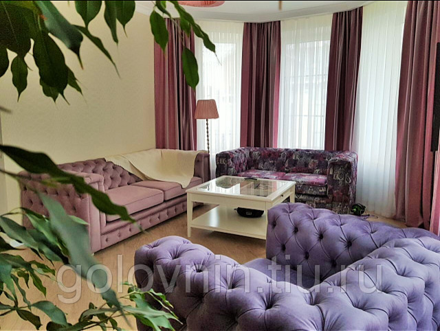 Диван Честер в интерьере