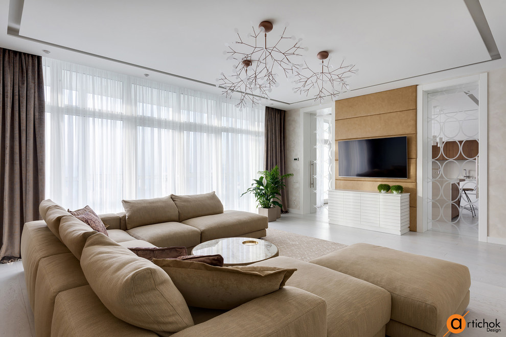 Минимализм в ЖК Парус