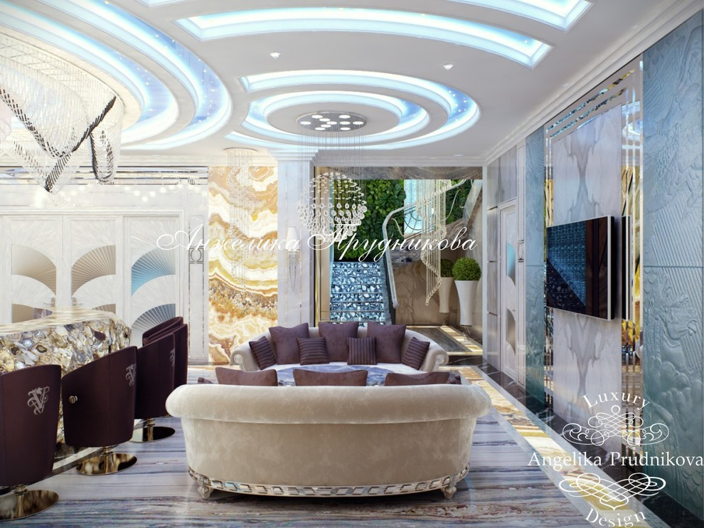 Дизайн интерьера особняка в Подмосковье