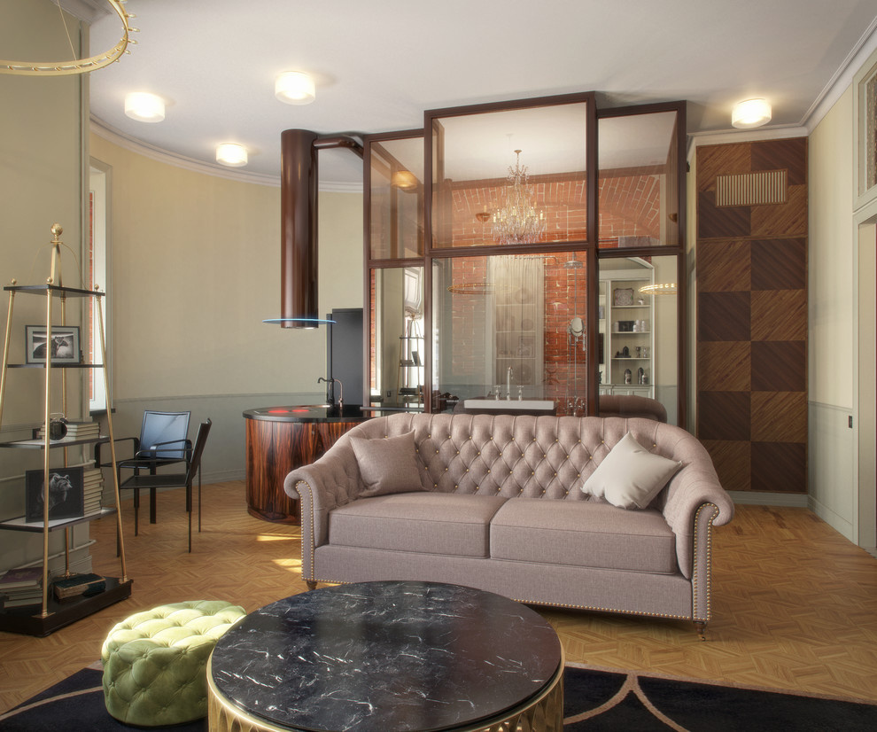 Студия для городского денди, 50 кв.м