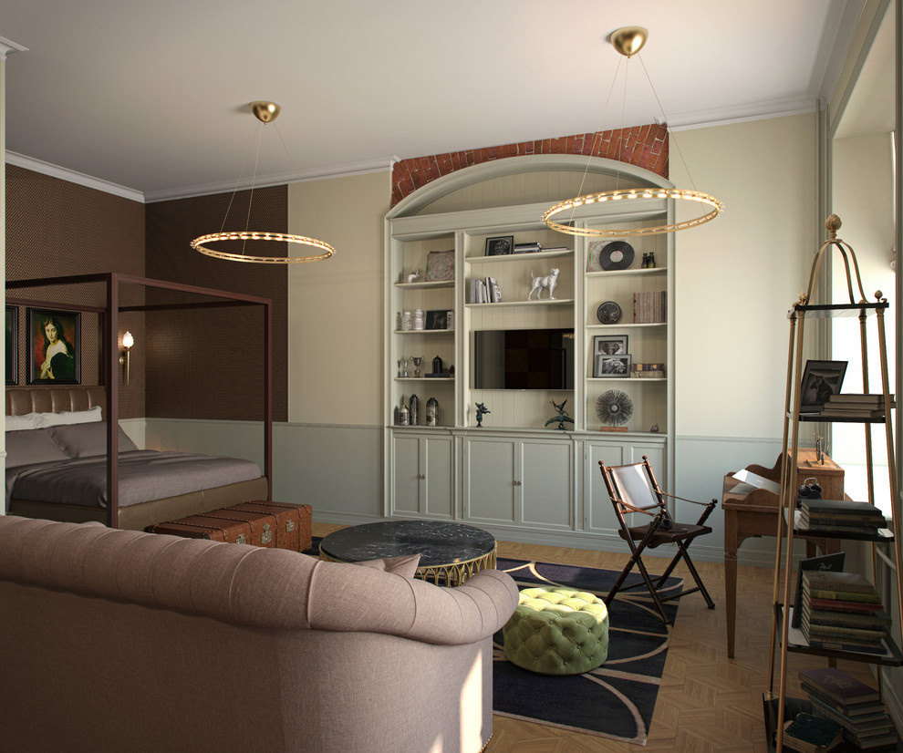 Студия для городского денди, 50 кв.м