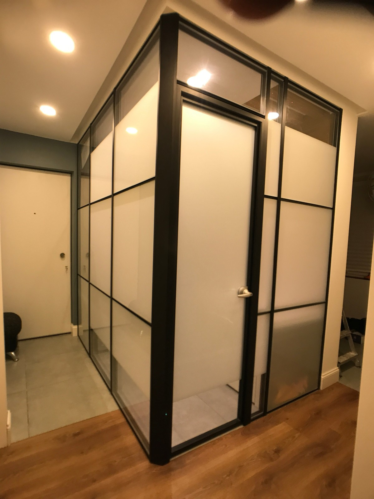 Установка ЛОФТ перегородки