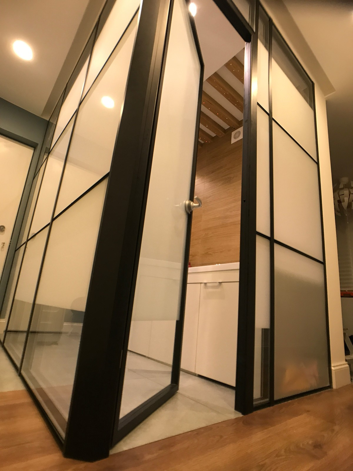 Установка лофт перегородки