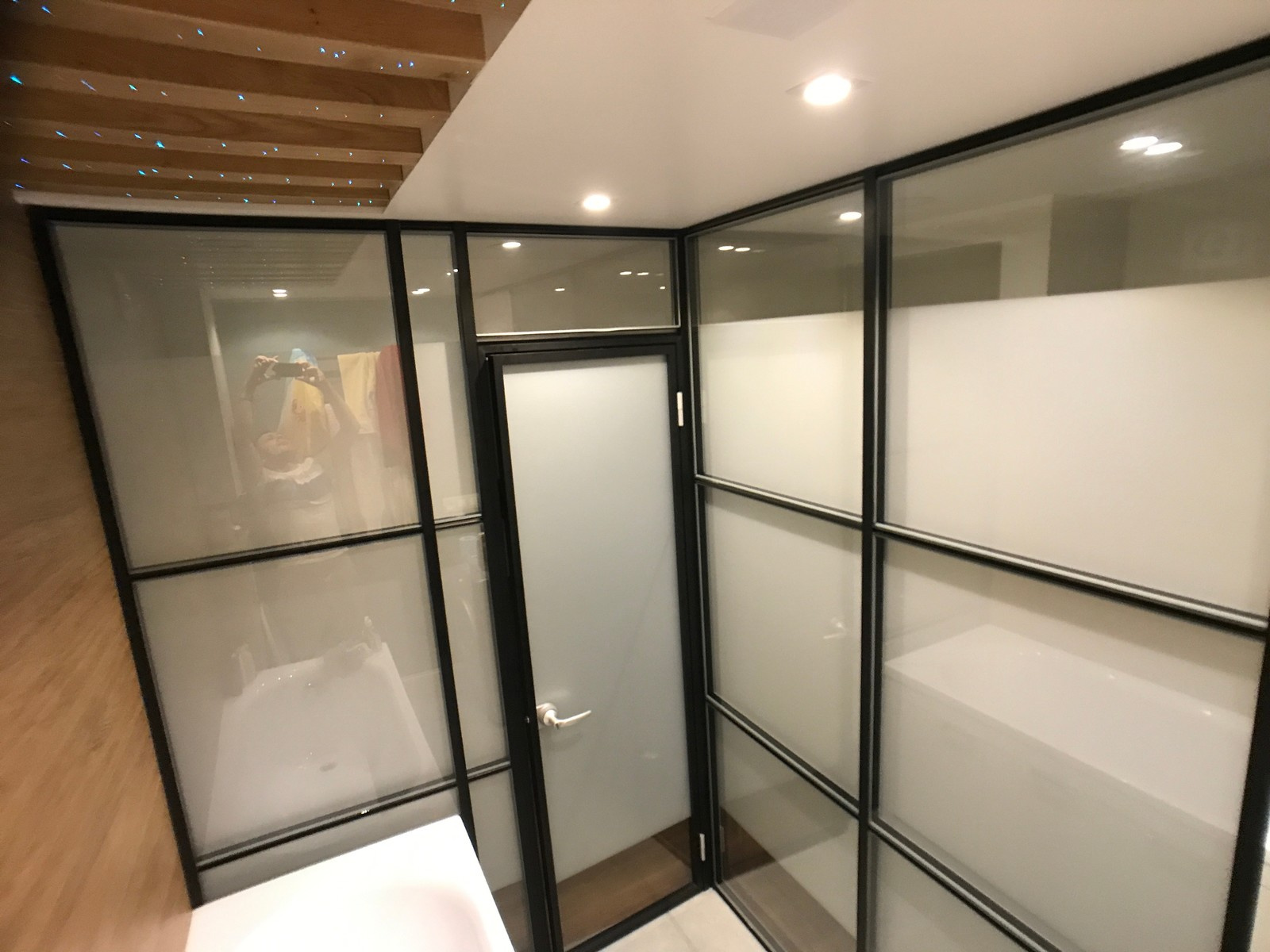 Установка лофт перегородки