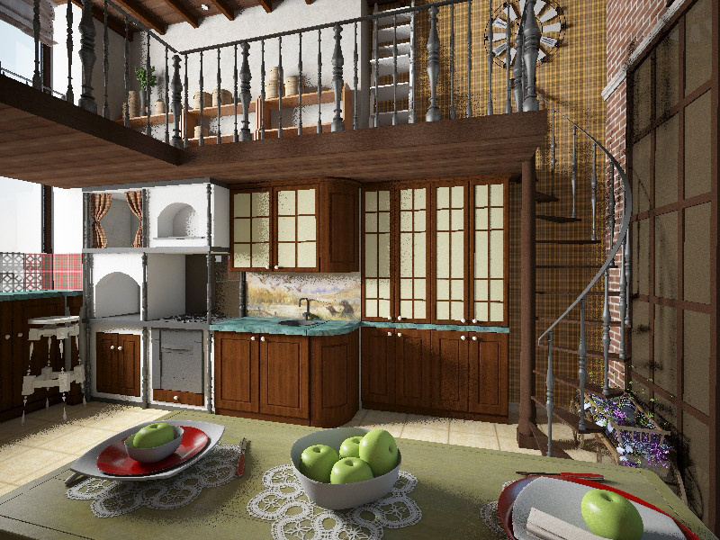 Двухэтажный дом с бассейном выходом на крышу