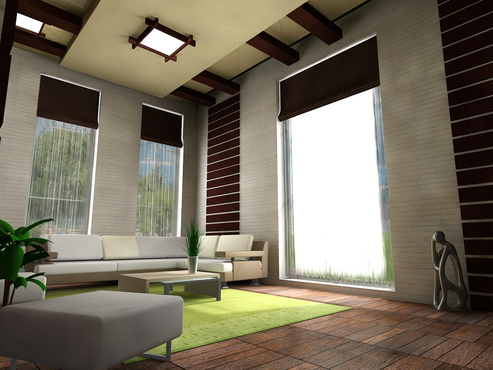 Двухэтажный дом с бассейном выходом на крышу