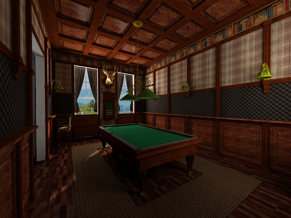 Двухэтажный дом с бассейном выходом на крышу