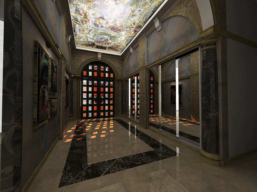 Двухэтажный дом с бассейном выходом на крышу